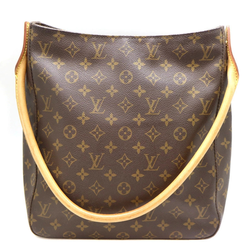 Louis Vuitton Brown Looping Monogram Bag - Picture 2 of 6